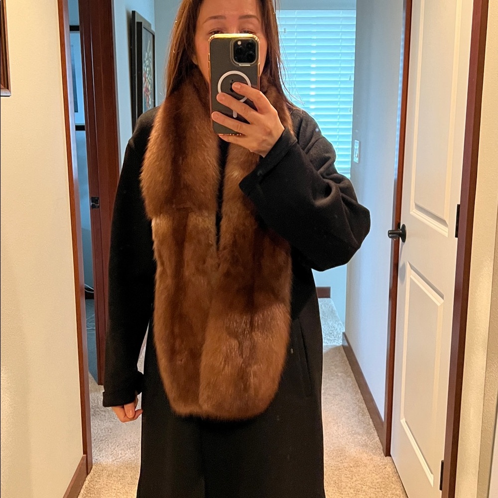 Russian Sable Fur Scarf - Picture 8 of 12